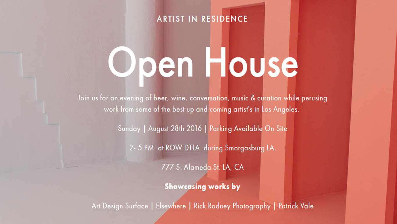 Artist in Residence | DTLA Real Estate | Downtown LA Realtor