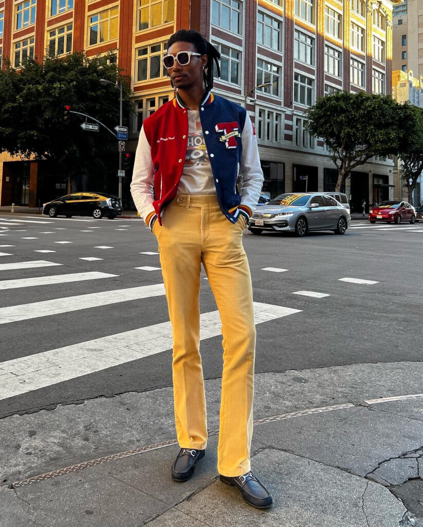 Designer and stylist quentin thrash in downtown los angeles