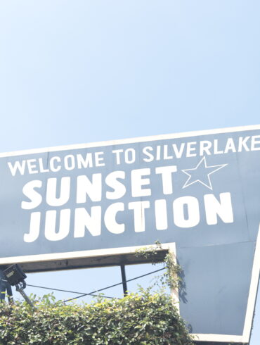 Sunset Junction sign