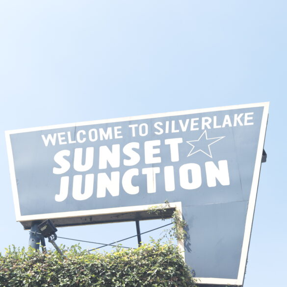 Sunset Junction sign