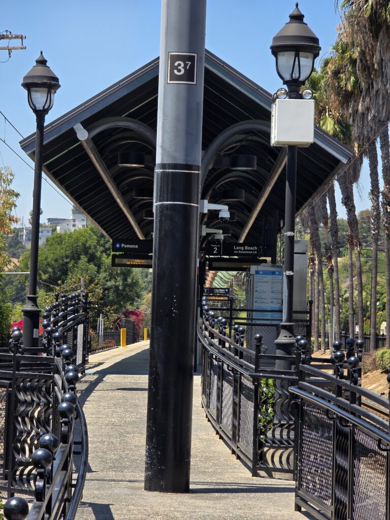 South West train station in Mt. Washington with art and design elements that are one of a kind